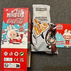 Pop Mart The Monsters Coca Cola Confirmed Blind Box Crazy Ride Zimomo